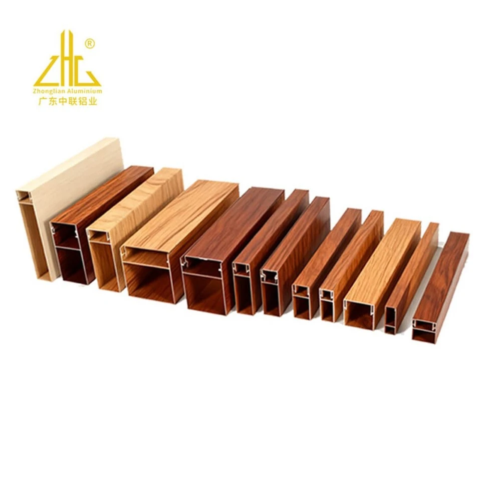 Custom Wood Grain Composite Aluminum Tubes (5)