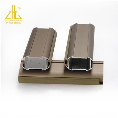 Aluminijski ekstrudirani 6063 anodizirani aluminijski profil šipke za odjeću za ormare