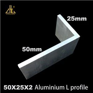 6061-t5 L oblik aluminijske profilne šipke Prilagođeni ekstrudirani aluminijski kutni profil 40x40